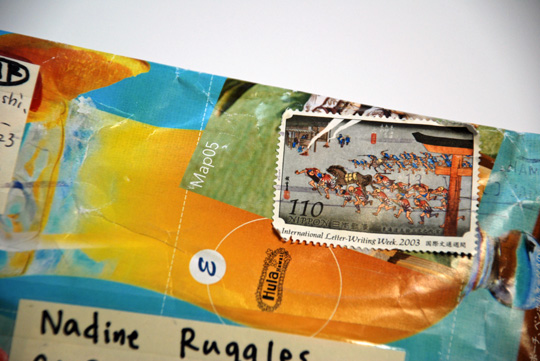 Hand made envelope from Japan