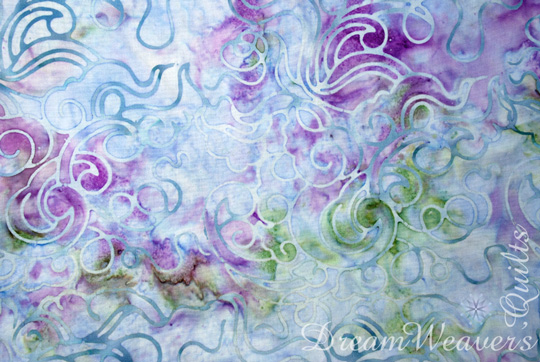 Watery batik